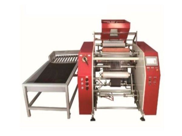 Máquina automática de rebobinado de film estirable