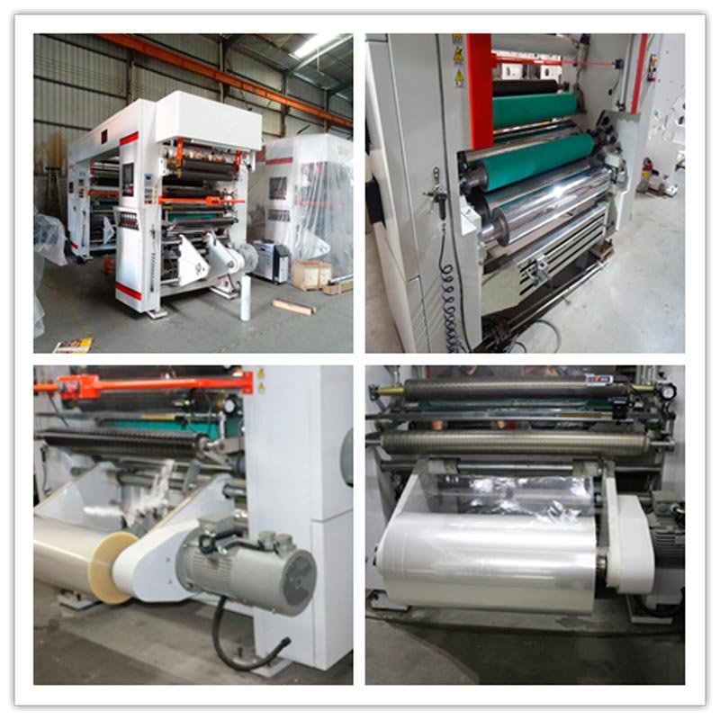 Máquina de laminación sin solvente