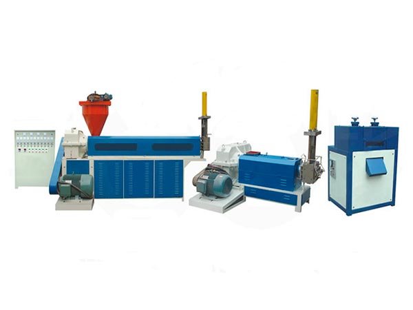 Máquina de reciclaje de plástico de dos etapas