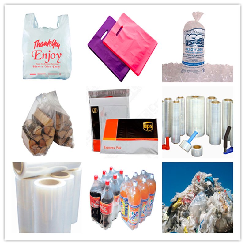 Máquina de reciclaje de plástico de dos etapas