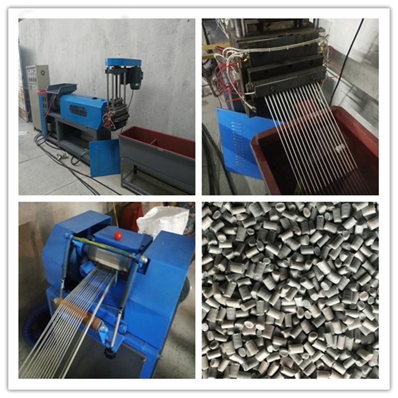 Máquina de reciclaje de plástico de dos etapas
