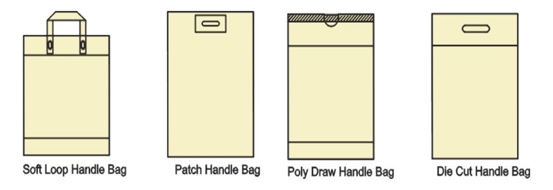 Máquina automática de fabricación de bolsas multifunción con asa de bolsa de parche, controlada por computadora