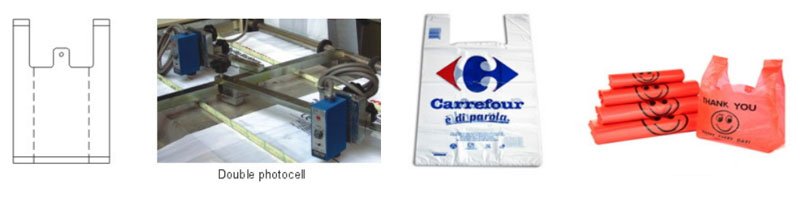 Máquina de sellado y corte por calor de bolsas