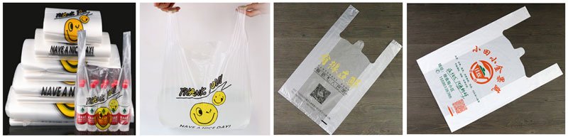 Máquina automática de bolsas de camisetas de alta velocidad