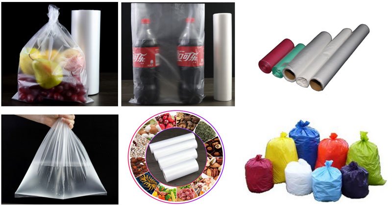 Máquina para fabricar bolsas de plástico con ruedas de alta velocidad