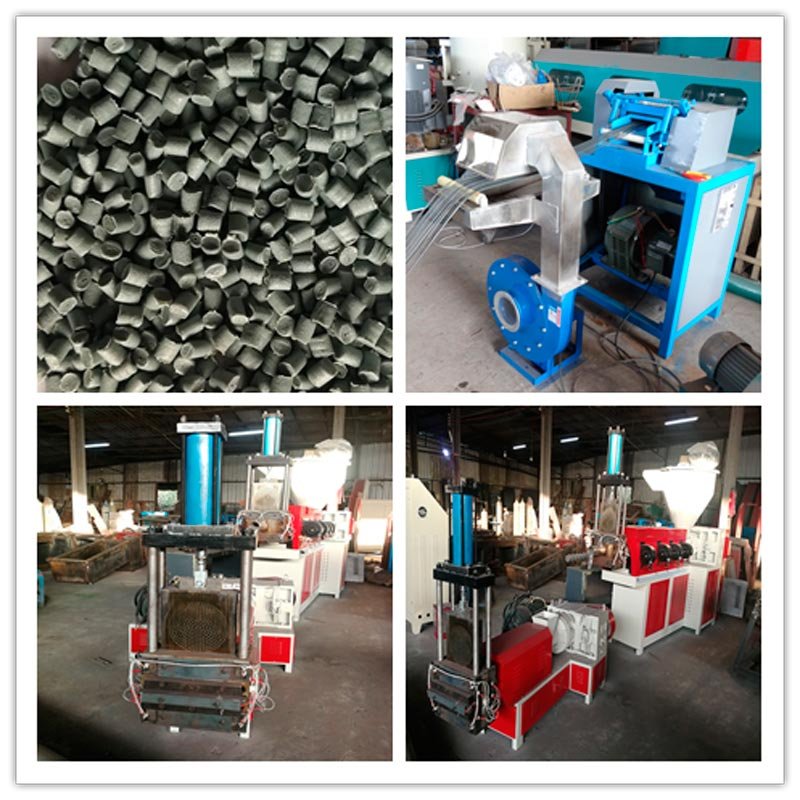 Máquina de reciclaje de dos etapas de alta velocidad