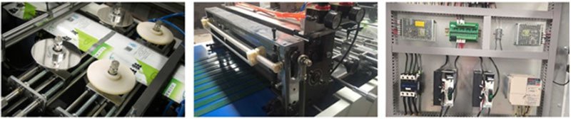 Máquina para fabricar bolsas de sellado intermedio / de cuatro lados / sellado de bordes