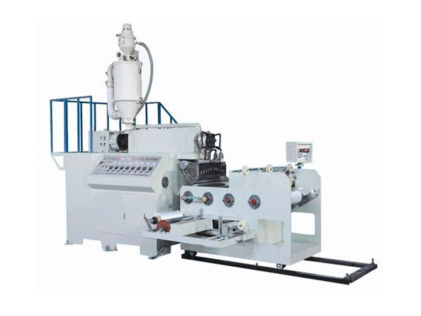 Máquina para fabricar film estirable de una sola capa
