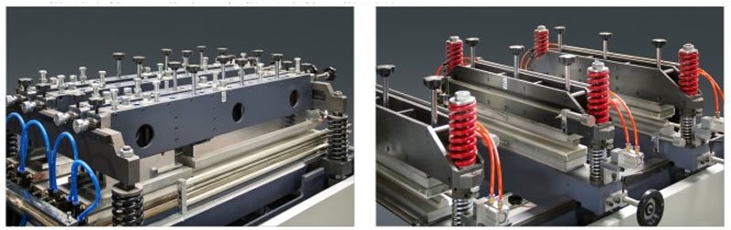 Máquina para fabricar bolsas con sellado de tres lados